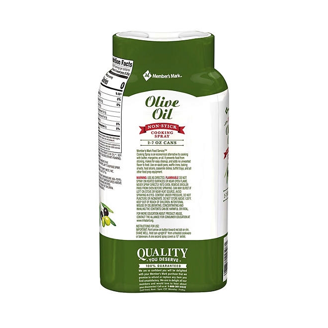 Member's Mark Olive Oil Cooking Spray, 7 oz., 2 pk. - Image 4