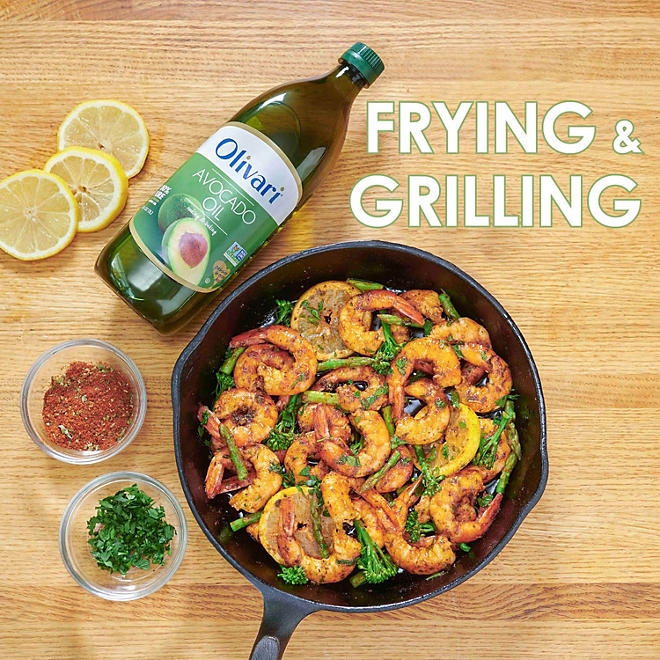 Olivari 100% Pure Avocado Oil PET Bottle, 34 fl. oz. - Image 7