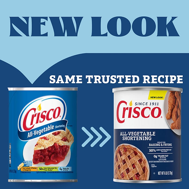 Crisco All-Vegetable Shortening, 96oz. - Image 5