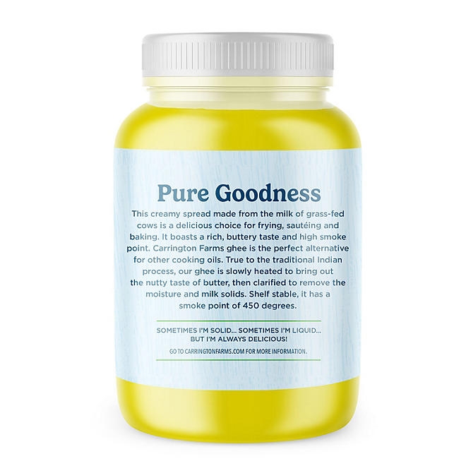 Carrington Farms Ghee, 54oz. - Image 3