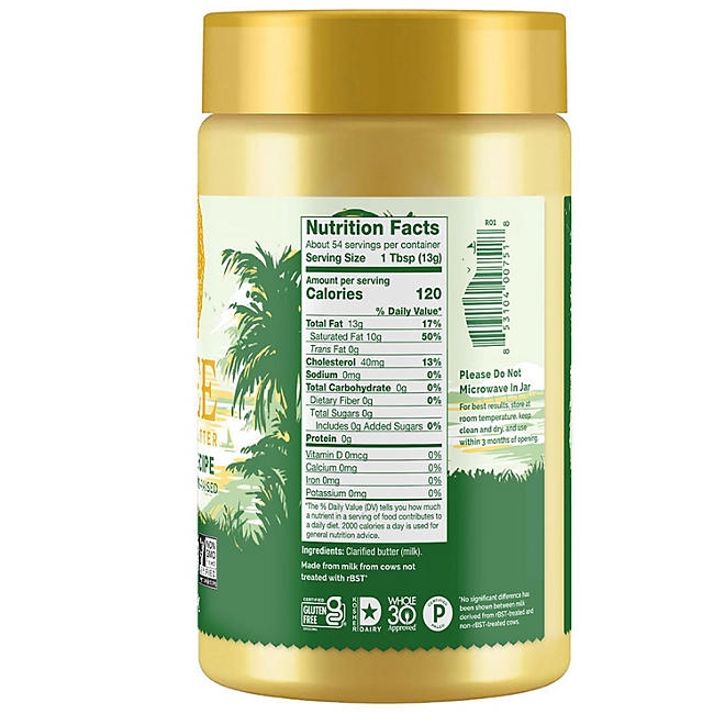 4th & Heart Original Ghee, Clarified Butter, 25 oz. - Image 3