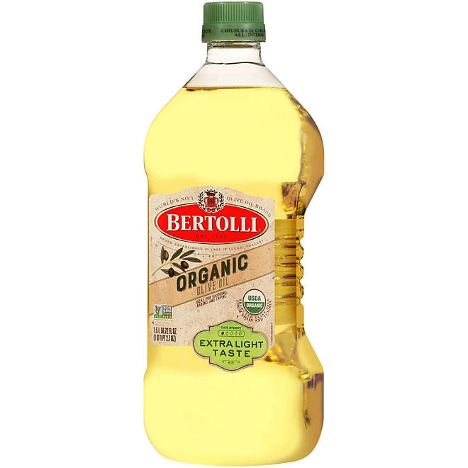 Bertolli Organic Extra Light Olive Oil, 50.7 fl. oz. - Image 5