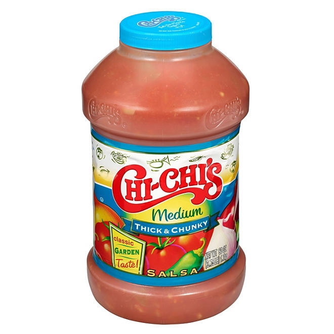 Chi-Chi's Medium Thick & Chunky Salsa, 60 oz. - Image 4