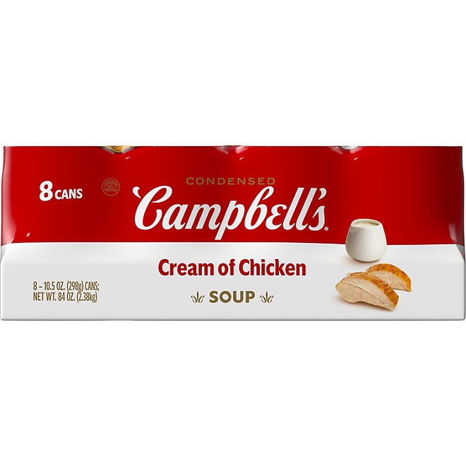 Campbell's Condensed Cream of Chicken Soup 10.5 oz., 8 pk. - Image 2