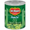 Del Monte Fancy Cut Green Beans, 101 oz.