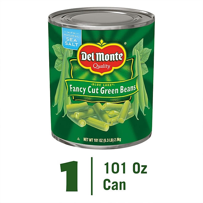 Del Monte Fancy Cut Green Beans, 101 oz. - Image 3