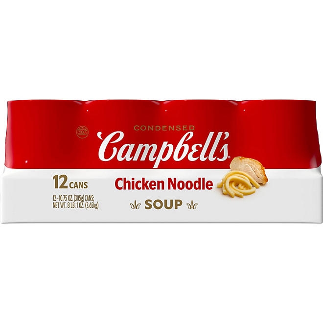Campbell's Condensed Chicken Noodle Soup 10.75 oz., 12 ct. - Image 2
