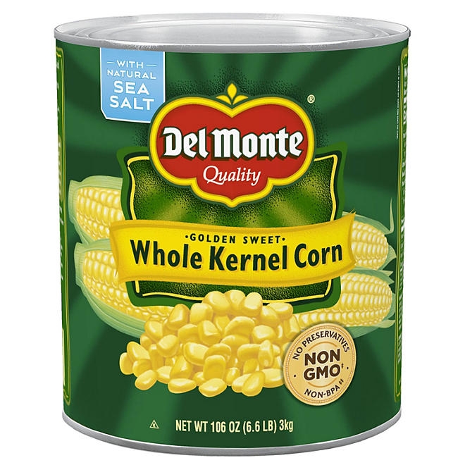 Del Monte Whole Kernel Corn, 106 oz. - Image 2