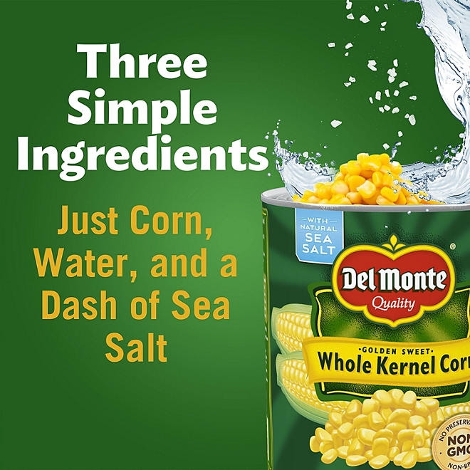 Del Monte Whole Kernel Corn, 106 oz. - Image 6