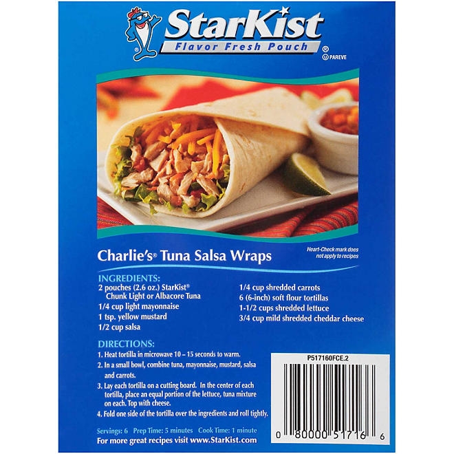 StarKist Chunk Light Tuna in Water, 2.6 oz., 10 pk. - Image 4