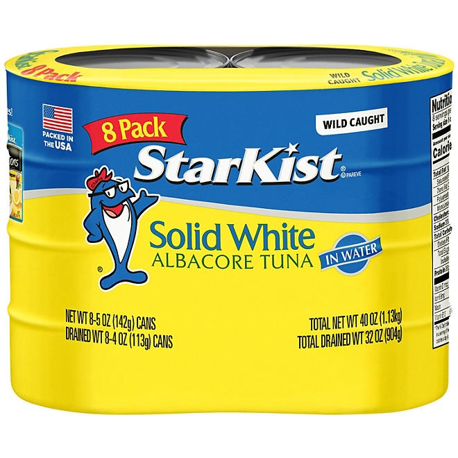 StarKist Solid White Albacore Tuna in Water 5 oz., 8 pk. - Image 2