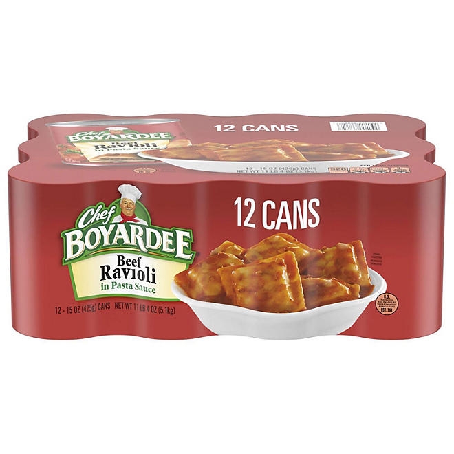 Chef Boyardee Beef Ravioli 15 oz., 12 pk. - Image 2