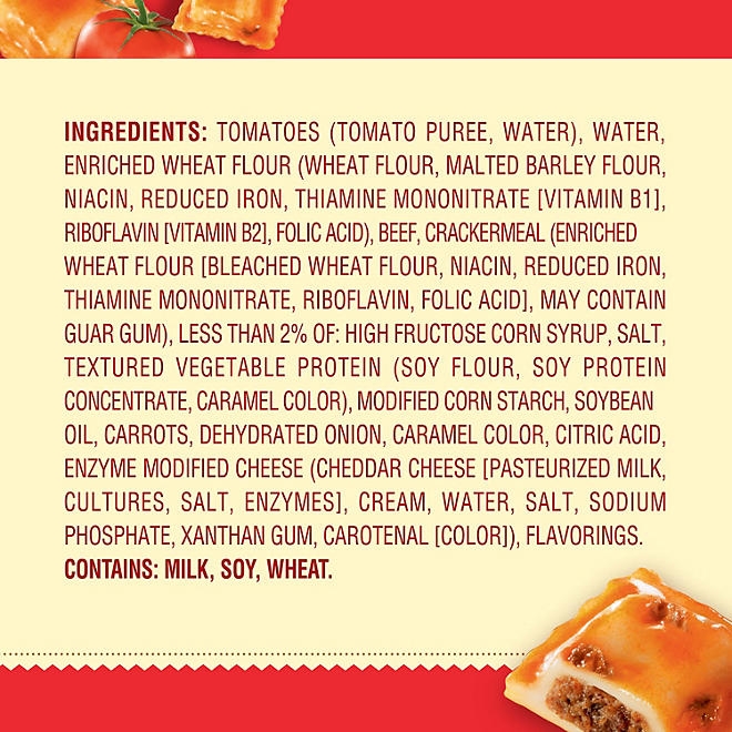 Chef Boyardee Beef Ravioli 15 oz., 12 pk. - Image 4