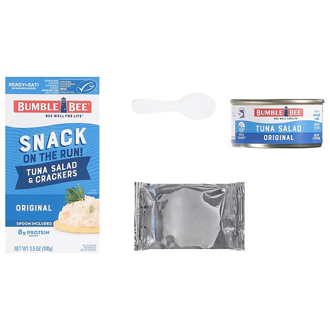 Bumble Bee Tuna Salad Snack On The Run Kit, 3.5 oz., 9 pk. - Image 6