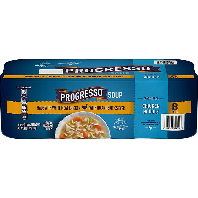 Progresso Traditional Chicken Noodle Soup 19 oz., 8 pk. - Image 3
