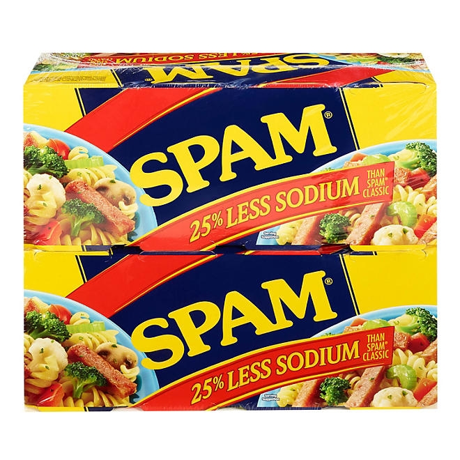 SPAM Less Sodium,12 oz., 8 pk. - Image 2