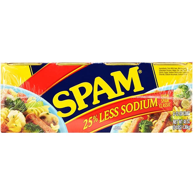 SPAM Less Sodium,12 oz., 8 pk. - Image 5