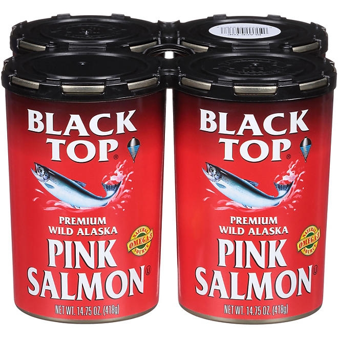 Black Top Premium Wild Alaska Pink Salmon 14.75 oz., 4 pk. - Image 2
