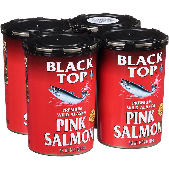 Black Top Premium Wild Alaska Pink Salmon 14.75 oz., 4 pk. - Image 3