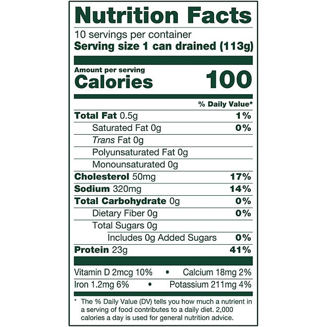 Chicken of the Sea Chunk Light Tuna in Water 5 oz., 10 pk. - Image 4