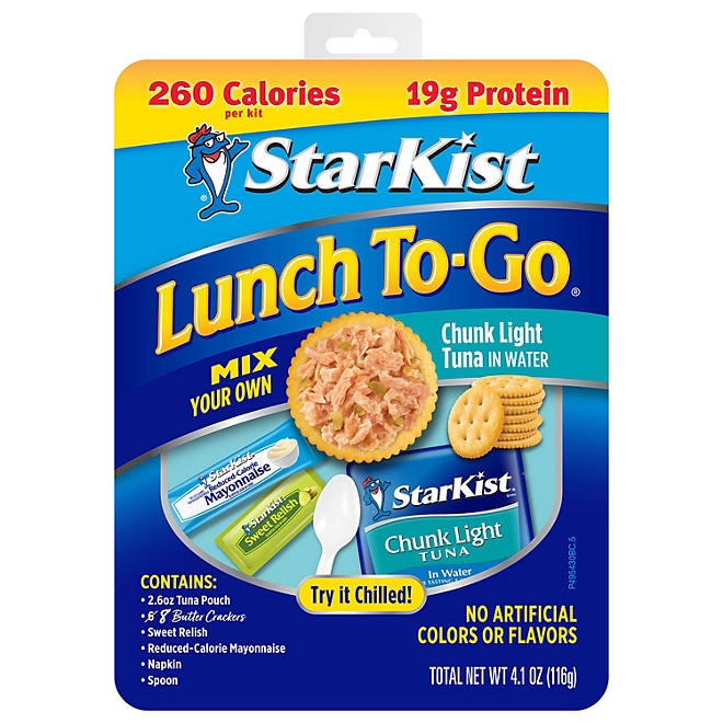 Starkist Chunk Light Tuna In Water Lunch To-Go 4.1oz., 5 ct. - Image 6