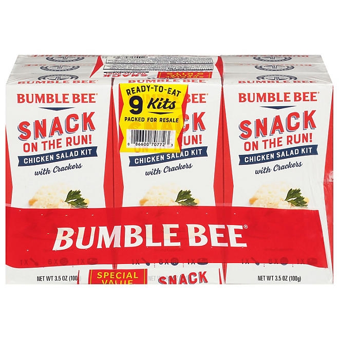 Bumble Bee Snack On The Run Chicken Salad Kits, 3.5 oz., 9 pk. - Image 2