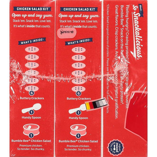 Bumble Bee Snack On The Run Chicken Salad Kits, 3.5 oz., 9 pk. - Image 4