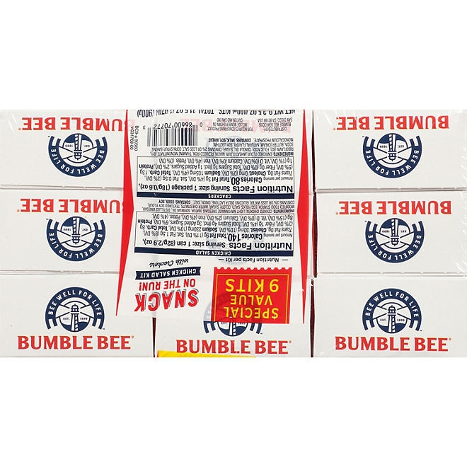 Bumble Bee Snack On The Run Chicken Salad Kits, 3.5 oz., 9 pk. - Image 5