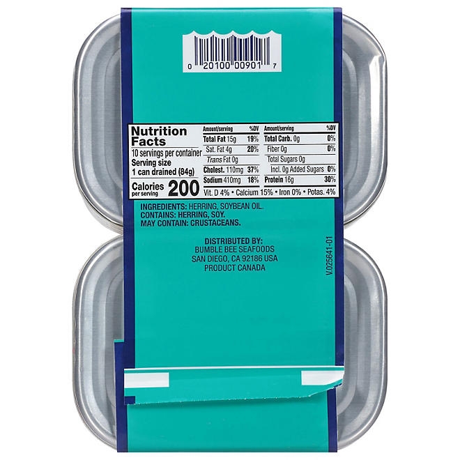 Beach Cliff Sardines in Soybean Oil 3.75 oz., 10 ct. - Image 7