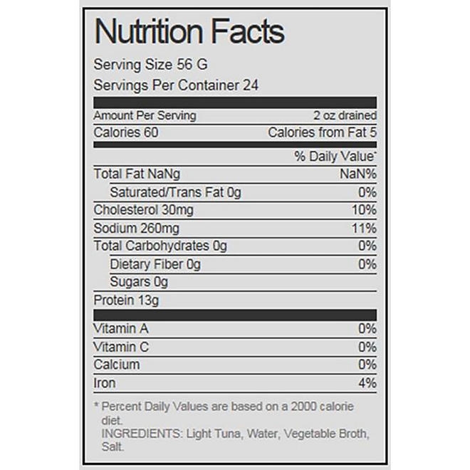 StarKist Chunk Light Tuna in Water 66.5 oz. - Image 3