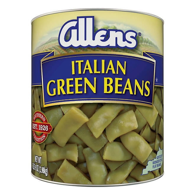 Allens Italian Style Green Beans, 28 oz., 6 pk. - Image 4