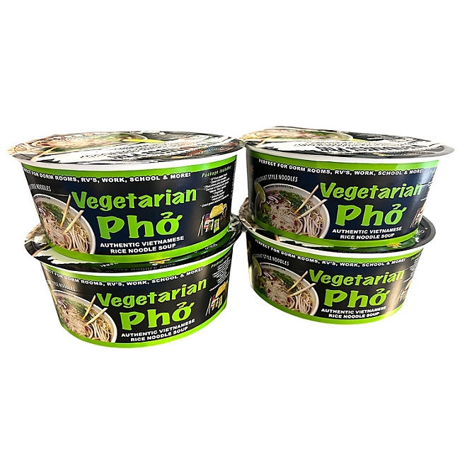 PhoLicious Vegetarian Instant Pho, 3.6 oz., 4 pk. - Image 2