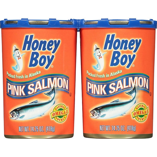 Honey Boy Pink Salmon, 14.75 oz., 4 pk. - Image 5