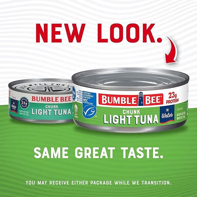 Bumble Bee Chunk Light Tuna in Water 5 oz., 12 ct. - Image 5