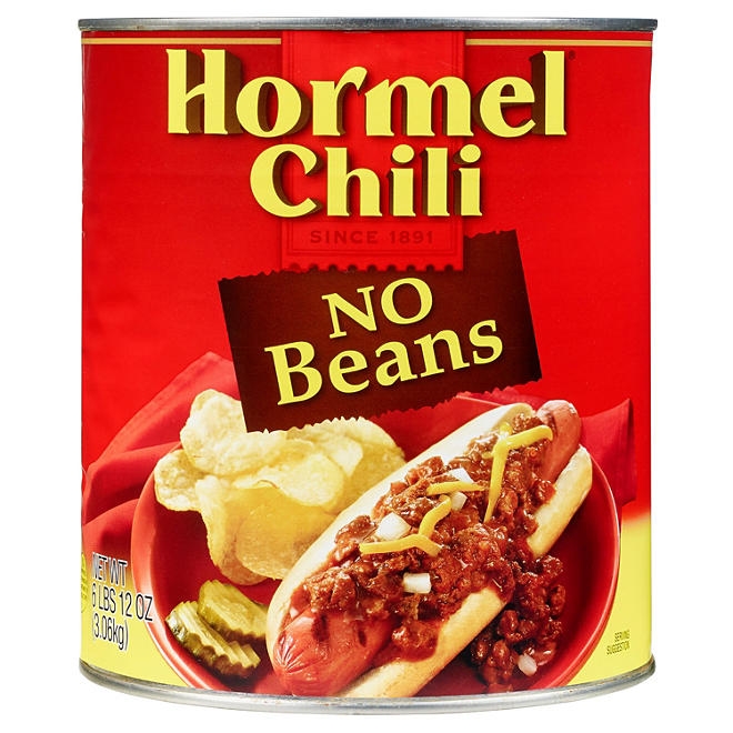 Hormel Chili No Beans 108 oz. - Image 2