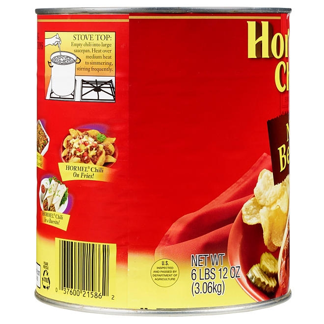 Hormel Chili No Beans 108 oz. - Image 7