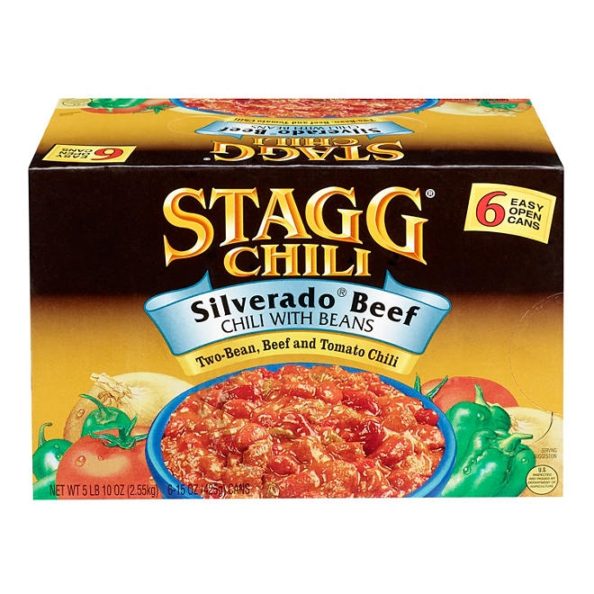 Stagg Silverado Beef Chili with Beans 15 oz., 6 pk. - Image 4