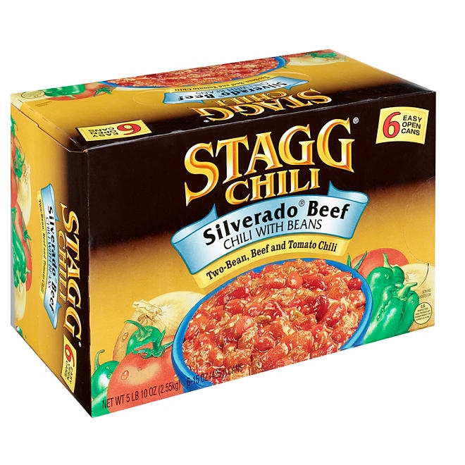 Stagg Silverado Beef Chili with Beans 15 oz., 6 pk. - Image 5