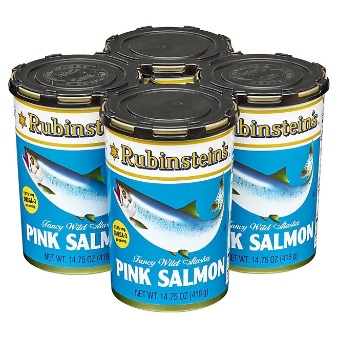 Rubinstein's Fancy Wild Alaska Pink Salmon 14.75 oz., 4 pk. - Image 2