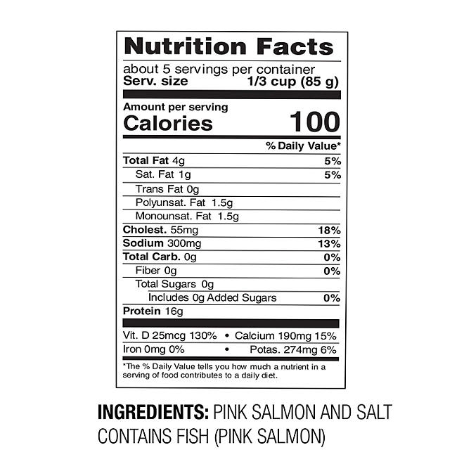 Rubinstein's Fancy Wild Alaska Pink Salmon 14.75 oz., 4 pk. - Image 4