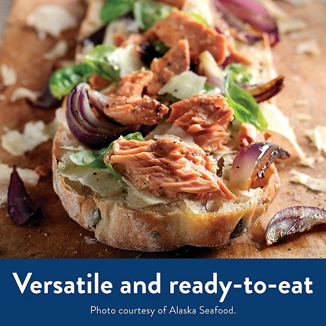 Rubinstein's Fancy Wild Alaska Pink Salmon 14.75 oz., 4 pk. - Image 7