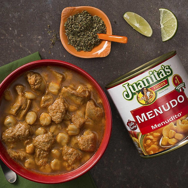 Juanita's Foods Original Canned Menudo, 25 oz., 3 pk. - Image 4