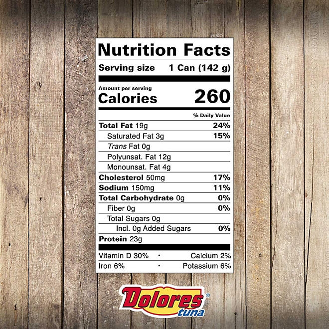 Dolores Yellowfin Tuna Canned in Oil, 5 oz., 8 pk. - Image 3