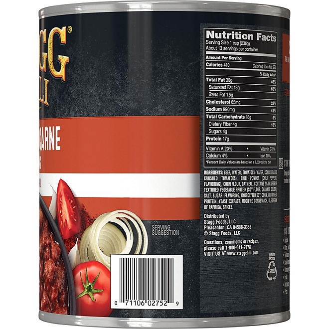 Stagg Chili Con Carne No Beans, 108 oz. - Image 4