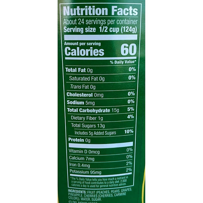 Del Monte Fruit Cocktail in Light Syrup, 106 oz. - Image 7