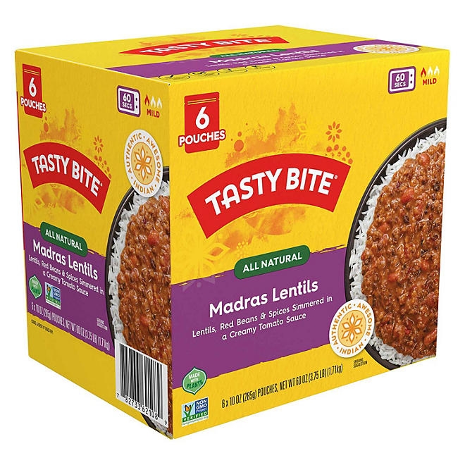 Tasty Bite Madras Lentils 10 oz., 6 ct. - Image 6