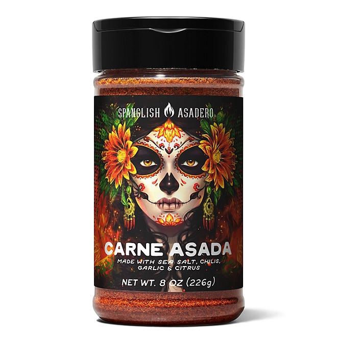 Spanglish Asadero Carne Asada Seasoning, 8 oz. - Image 2
