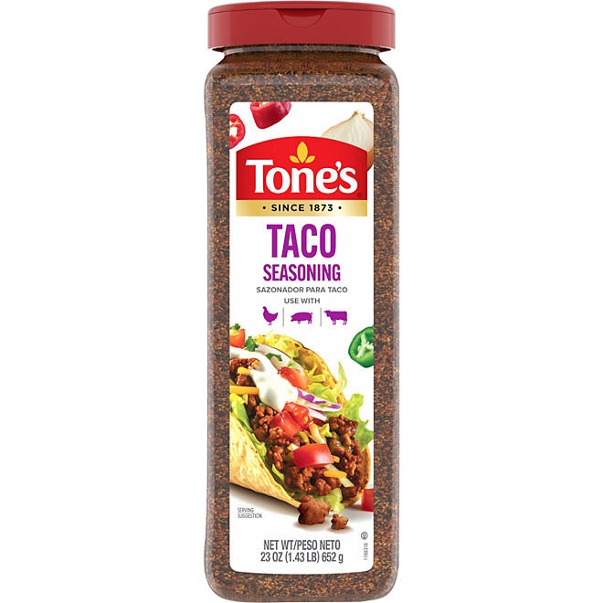 Tone's Taco Seasoning, 23 oz. - Image 2