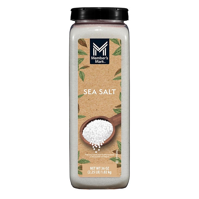 Member's Mark Sea Salt, 36 oz. - Image 2