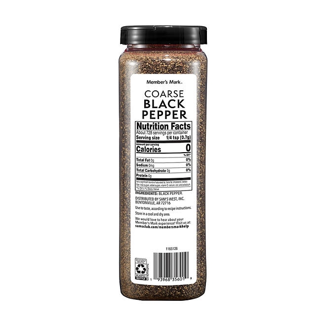 Member's Mark Restaurant Coarse Black Pepper, 18 oz. - Image 7